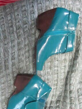 AJ Valenci Comfort Peep-Toe Wedge Boots